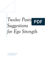 Twelve Positive Suggestions For Ego Strength