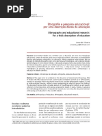 Etnografia e Pesquisa Educacional PDF