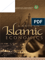 A Note On Islamic Economics-Abbas Mirakhor PDF