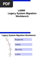 LSMW Legacy System Migration Workbench