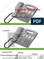 College Intercom Telephone System: A Real Time Project