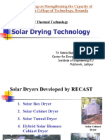 Solar Drying Technology