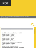 Teoría de La Administracion y Desarrollo de La Gestión de La Calidad