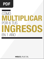 Cómo Multiplicar Por 6 Tus Ingresos en 1 Año