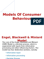 Models of Consumer Behaviour