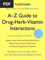 Drug Herb Interactions PDF