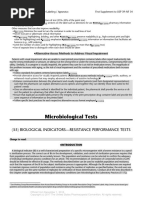 Microbiological Tests: Á55Ñ Biological Indicators-Resistance Performance Tests