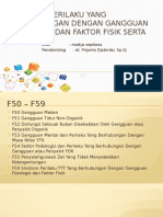 DT SIndrom Perilaku Yang Berhubungan Dengan Gangguan FIsiologis Dan Faktor Fisik