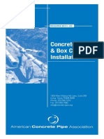 Concrete Pipe and Box Culvert Guia PDF