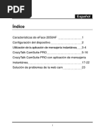 EFace 2050AF User's Manual-Spanish