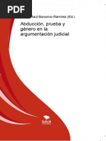 BONORINO, P.R. Abducción y Procedimiento Probatorio