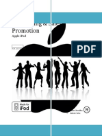 Advertising & Sales Promotion - Apple Ipod