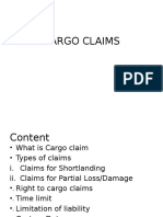 Cargo Claims