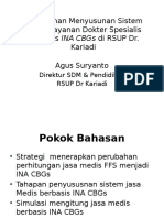 Agus Suryanto Pengalaman Menyususn Sistem Pembagian Jasa Pelayanan Berbasis INA CBG