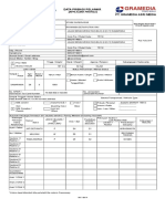 Form Data Pribadi Pelamar