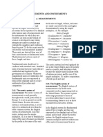 Measurements and Instruments: A. Measurements 2A1. Fundamental and Standard Units - in Order To Understand and