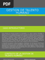 Gestion de Talento Humano Introduccion