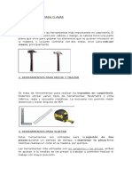 Herramientas de Carpinteríaa