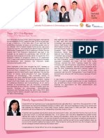 Year 2013 in Review: Clinical A/Prof Tan Suat Hoon, Director