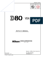 Nikon D80 - Repair Manual - VBA14001 PDF