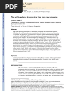 The Self in Autism - An Emerging View From Neuroimaging 2011