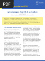 UNESCO - Morawietz - Universidad de Chile - Aprendizajes para El Ejercicio de La Ciudadanía