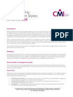 Understanding Management Styles PDF