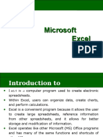 Microsoft Excel Presentation 17558