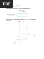 Gradiente de Una Funcion. Mecanica de Fluidos