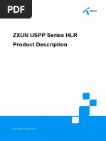 D3.1.5 HLR&AUC Product Description - ZTE