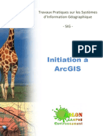 Initiation SIG ArcGIS Arlon Campus Environnement PDF