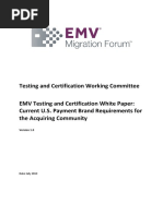 EMV Testing Certification V1.0-080213 PDF