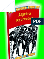 Algebra Recreativa de YACOK Perelman 