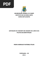 ARTIGO - O Conceito de Cidadão em Aristóteles