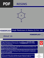 Resins: Singh Plasticisers & Resins (I) Pvt. LTD