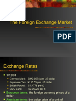 The Foreign Exchange Market