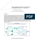 Studies of Cement Mill Circuit