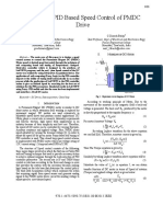 Self Tuned PID Based Speed Control of PMDC Drive: E.Gowthaman C.Dinesh Balaji