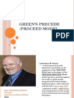 Green'S Precede - Proceed Model