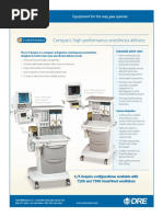 Compact, High Performance Anesthesia Delivery: GE S/5 Aespire