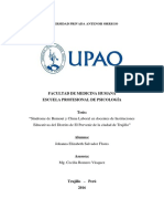 Tesis Sobre Test Wes Aplicado en Peru