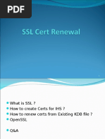 SSL Cert Renewal Suneel B