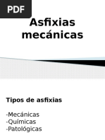 Asfixias Mecánicas