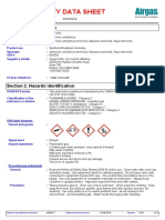 MSDS Ammonia