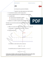 Ejercicios Resueltos Parabola