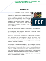 PDC Chongos Alto 2013 - 2021 PDF