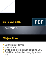 SQL Lecture