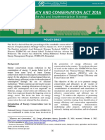 Energy Efficiency & Conservation Act 2016