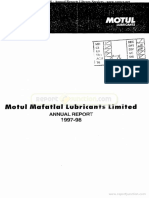 Mafatlal Lubricants Limited 1998