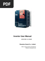 Gozuk EDS1000 Inverter User Manual PDF